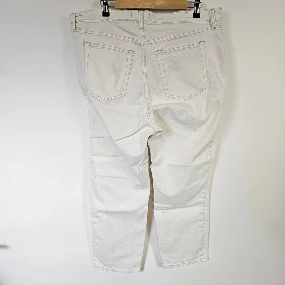 Abercrombie & Fitch Womens Jeans Ultra High Rise Ankle Straight Curve Love 35 20 - Picture 2 of 10